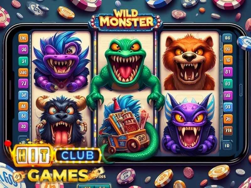 Hit Club giúp anh em về bờ với quay hũ Wild Monster