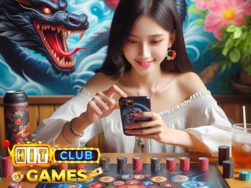 Chơi Đại Chiến Đỏ Đen săn Iphone 15 game bài Hit Club